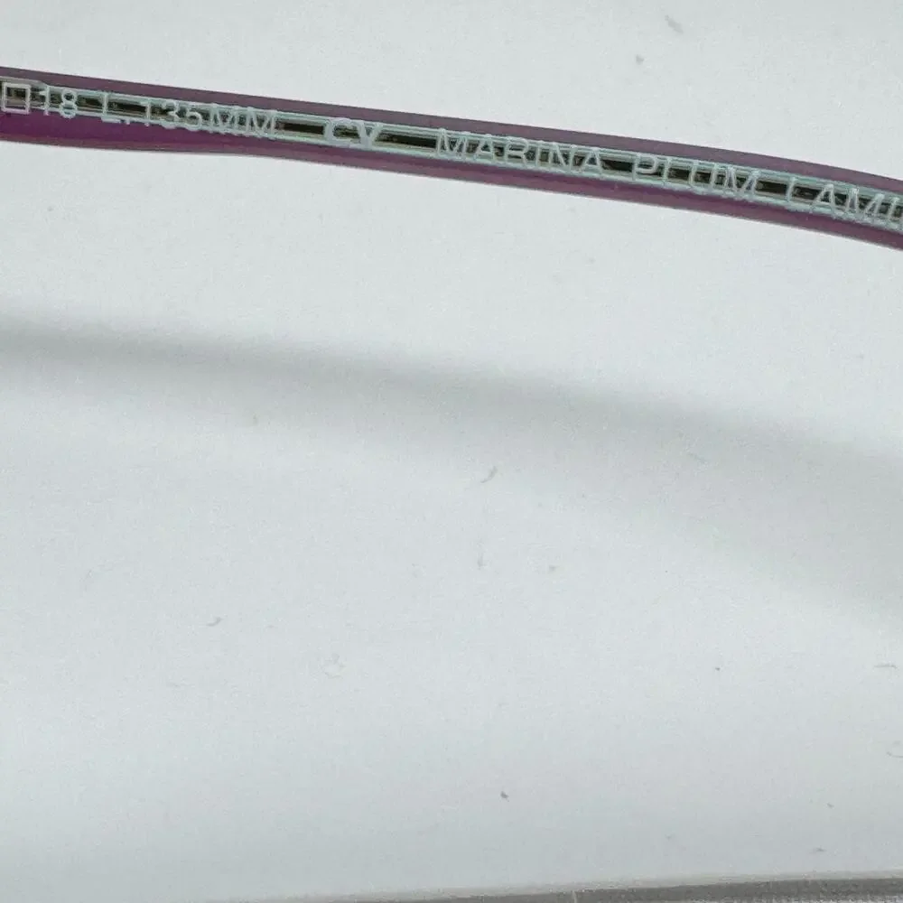 BCBGMAXAZRIA‎ Marina Plum Laminate 49/18/135 Eyeglass Frame H17621